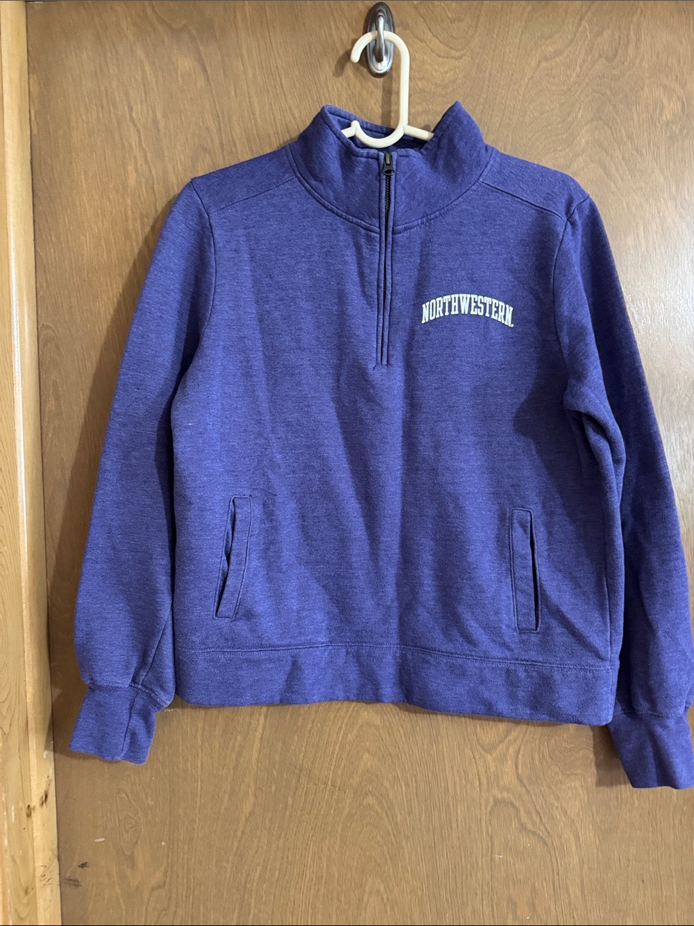 Northwestern Purple Quarter-Zip Sweatshirt